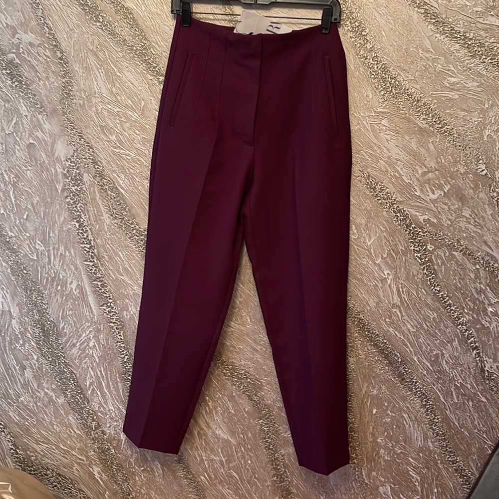Zara HIGH-WAISTED PANTS